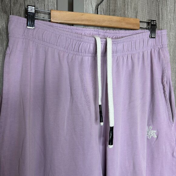 YoungLA Jogger Pants Sweatpants Purple Color Cotton Streetwear Size L - Picture 6 of 8